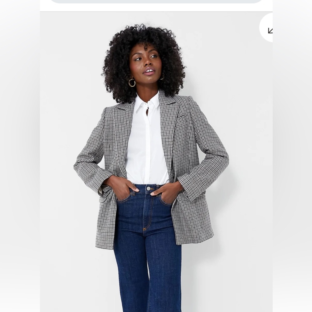 Barbour Light Fawn Patrisse Tailored Blazer NWT Sz 16(UK) 12 US